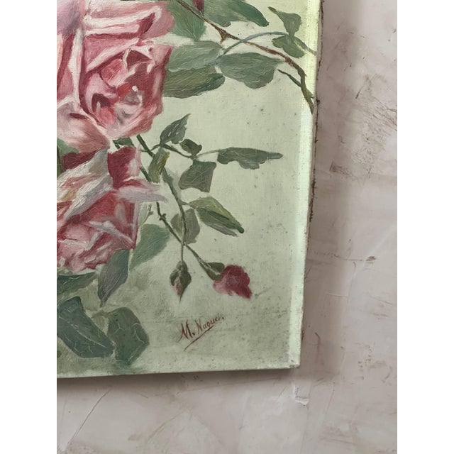 M. Nuguet, Untitled, 1920s, Oil on Canvas For Sale - Image 6 of 13