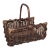 French Open Ended Log Basket For Sale
