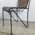 Vintage Wrought Iron & Woven Reed Dining Chair in the Style of Brown Jordan For Sale In Philadelphia - Image 6 of 12