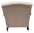 2010s George Smith Beige Linen Upholstered Roll Arm Club Chair - 1 of 2 For Sale - Image 5 of 5