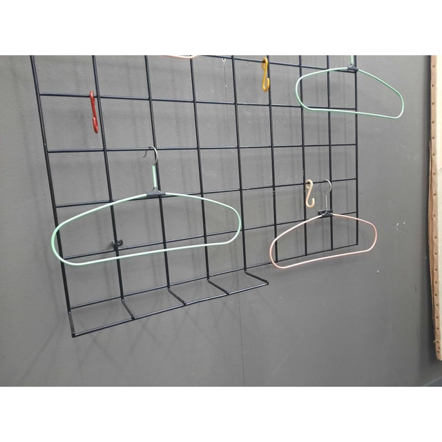Mid-Century Modern Wall Coat Rack by Karl Fichtel, 1950s For Sale - Image 5 of 9