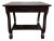 VTG Helm’s Furniture Empire / Colonial Revival Style Library Sofa Console Table For Sale