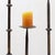 Brutalist Tripod Candlesticks in Wrought Iron, Set of 3 For Sale - Image 4 of 11