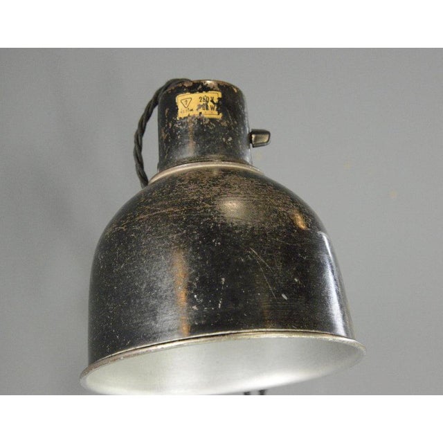 Paint Industrial Scissor Lamp by Pehawe, 1930s For Sale - Image 7 of 17