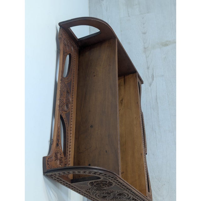 Antique Carved Wall Shelf, 1920s For Sale - Image 14 of 17
