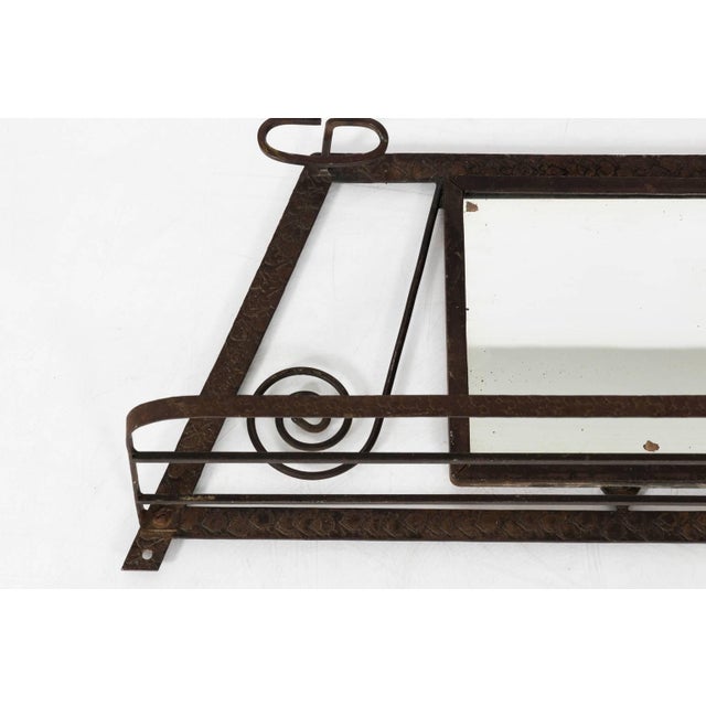 French French Wrought Iron Wall Shelf For Sale - Image 3 of 8