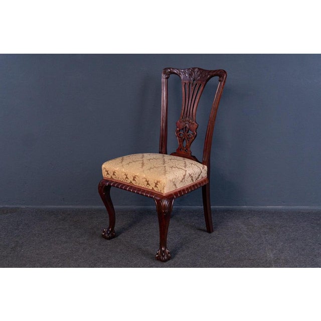 Wood Dining Chairs, Set of 4 For Sale - Image 7 of 14