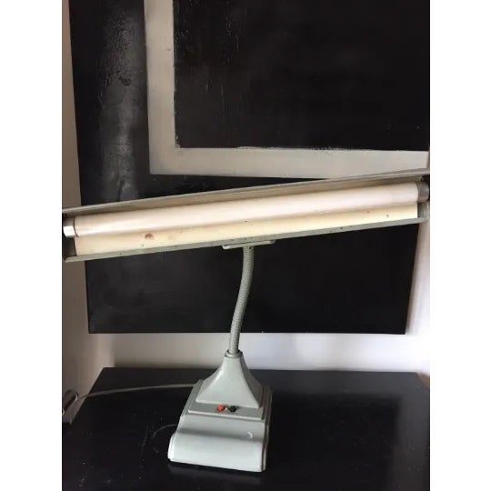 Industrial Large Industrial Flexarm Table Lamp For Sale - Image 3 of 6