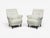 Carl Malmsten, Lounge Chairs, Grey Fabric, Wood, Sweden, 1950s For Sale - Image 4 of 11