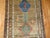 Blue Vintage Tribal Navy Camel Primitive Zabihi Collection Persian Kurd Runner - 3'7" x 13'11" For Sale - Image 8 of 8