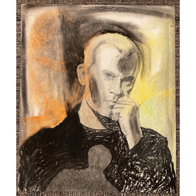 Pastel on heavy paper from the estate of Northwest School artist Neil Meitzler (1930 - 2009). Signed lower center. An...