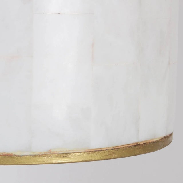 Chic Modern Tessellated Pencil Pendant For Sale - Image 4 of 6