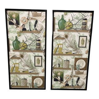 Pair Trompe L’oeil Framed Panels For Sale