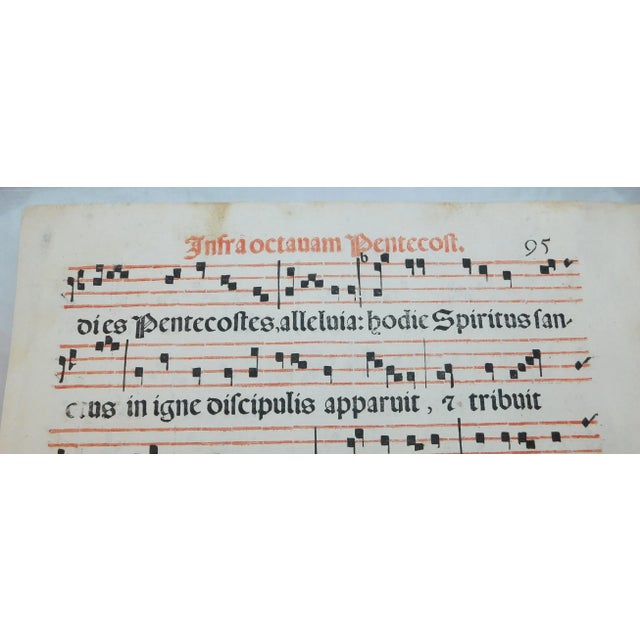 18th Century Illuminated Manuscript For Sale - Image 4 of 7