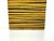 Contemporary Vintage Tall Modernist Striped Bamboo Veneer Vase For Sale - Image 3 of 14
