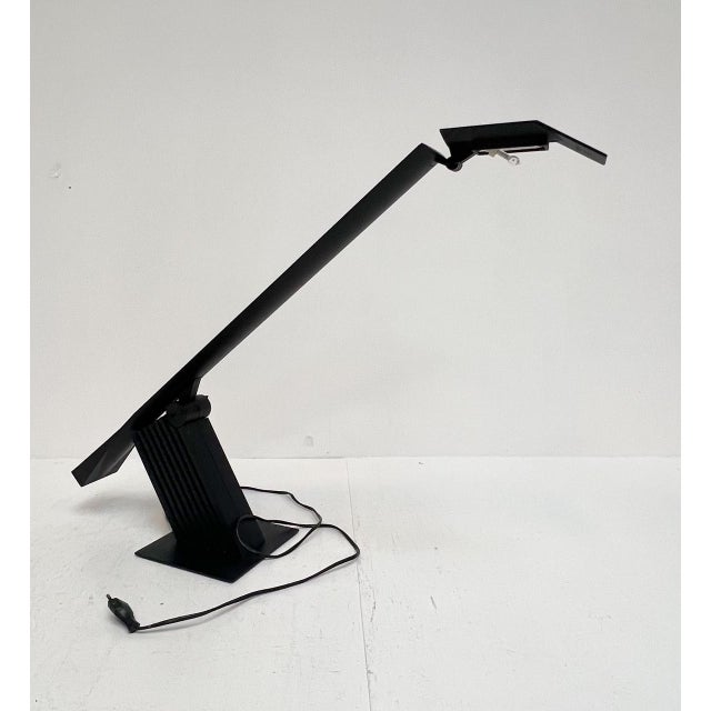 Metal Black Condor Desk Lamp by Hans Von Klier for Bilumen, 1980s For Sale - Image 7 of 10