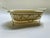Adam Pfaltzgraff 1983 Modern Pfaltzgraff Yellow Ceramic Baker & Brass Holder For Sale - Image 4 of 16