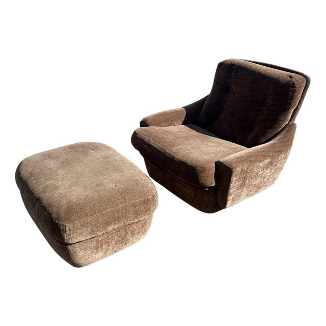 Set of Armchair and Ottoman for Airborne For Sale - Image 18 of 18
