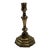 Antique Louis XIV French Brass Patinated Candlestick For Sale