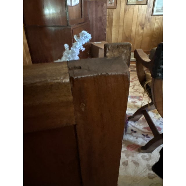 Auburn 19th-Century Centennial American Primitive Pegged Pie Safe / Bread Cabinet For Sale - Image 8 of 8