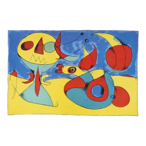 Zephyr Bird, Joan Miro Lithograph