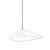 Not Yet Made - Made To Order Emily I Pendant Light in White Semi-Matte by Daniel Becker for Moss Objects For Sale - Image 5 of 5
