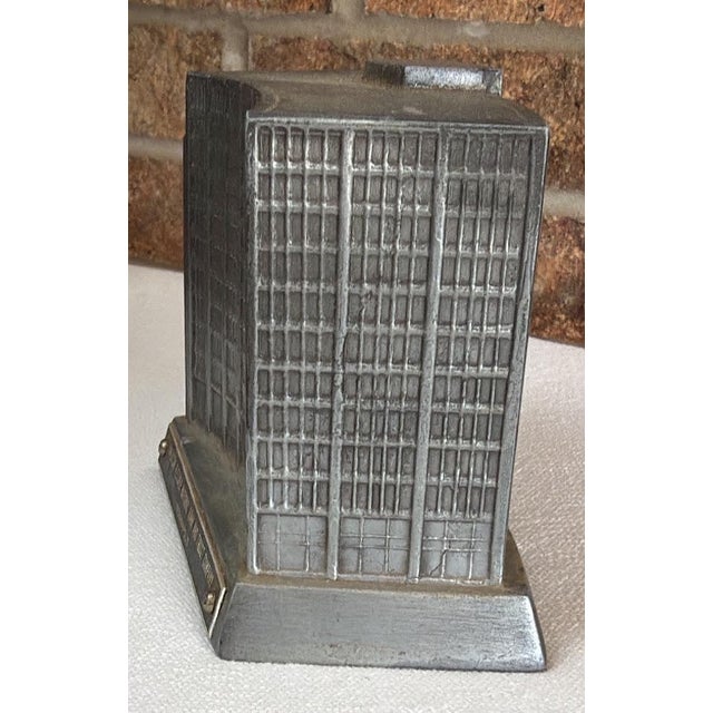 1950s Banthrico American Fletcher National Bank Bldg. Indianapolis Vintage Promo For Sale - Image 5 of 7