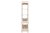 Mid-Century Modern Gabriella Crespi Style Pencil Wood Bamboo & Glass Etagere For Sale - Image 3 of 9