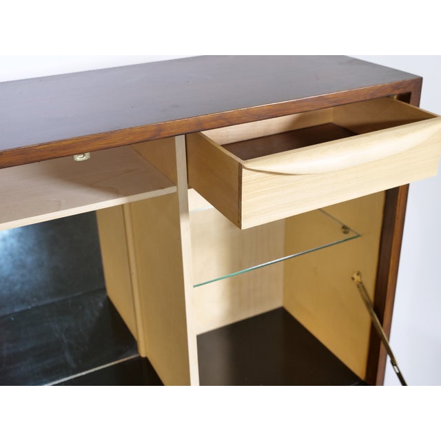 Mid-Century Modern Secretaire in Teak, 1960s For Sale - Image 6 of 10