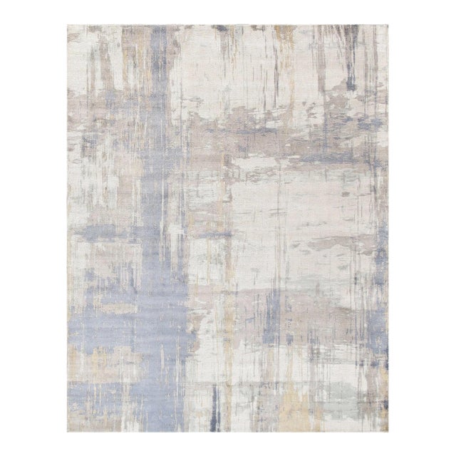 Pasargad Home Modern Ivory Area Rug-10' 0'' X 14' 0'' For Sale