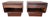 Scandinavian Modern Rosewood Nightstands by Westnofa a Pair For Sale