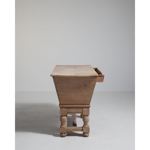 French Brutalist Bar Cabinet with Single Drawer, Antique, France, Circa 1970 For Sale - Image 10 of 13