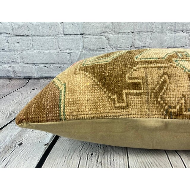 16 x 24 Rug Pillow Anatolian Twilight Turkish Pillow Cushion Cover For Sale - Image 4 of 4