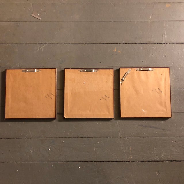 1970s Gallery Wall Collection-3 Small Angels Playing Instruments Vintage Framed Prints For Sale - Image 5 of 6