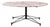 Vintage Italian Osvaldo Borsani Style Mid Century Marble Coffee Table, C1960s For Sale