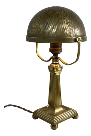 Brass Table Lamp in the style of Vienna Secession, 1890s