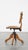 Wood Late 19th Century English Office Chair with Tilting Backrest and Height Adjustment For Sale - Image 7 of 16