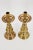 Baroque Antique 19th Century Large Pair of Portuguese Brass Candle Holders For Sale - Image 3 of 12