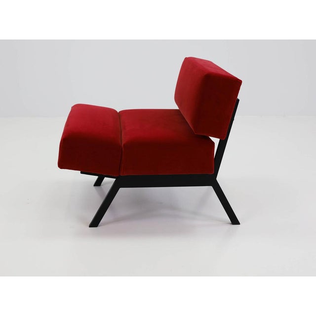 Panchetto Convertible Lounge Chairs-to-Ottomans by Rito Valla for Ipe, Italy, 1960s, Set of 2 For Sale - Image 10 of 17