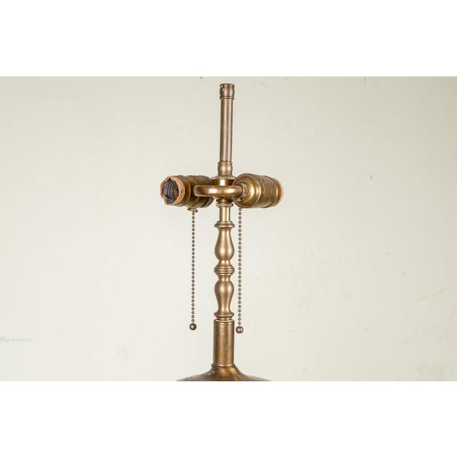 Antique Floor Lamp From Repurposed Industrial Wallpaper Textile Printer For Sale - Image 4 of 16