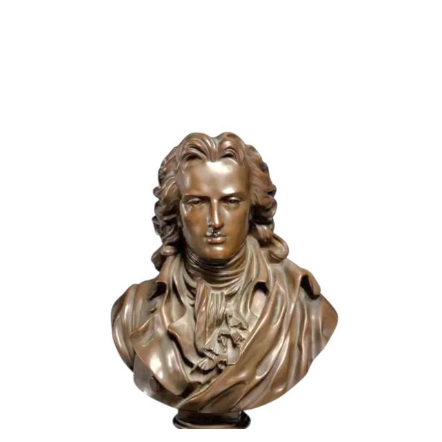 F. Barbedienne Bronze Bust of Friedrich Schiller For Sale - Image 10 of 10