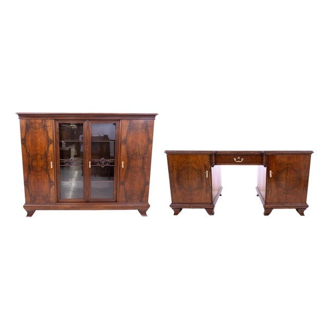 Antique Study, Germany, 1910, Set of 2 For Sale