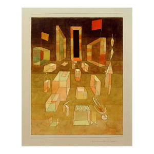 Paul Klee 'Non Compostion in Space' Archival Pigment Print Unframed Reproduction