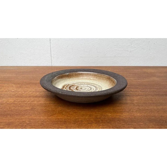 Mid-Century Danish Studio Pottery Bowl from B.J. Keramik, 1960s For Sale - Image 9 of 11