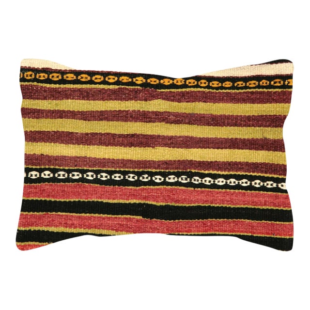 1960s Turkish Kilim Pillow For Sale