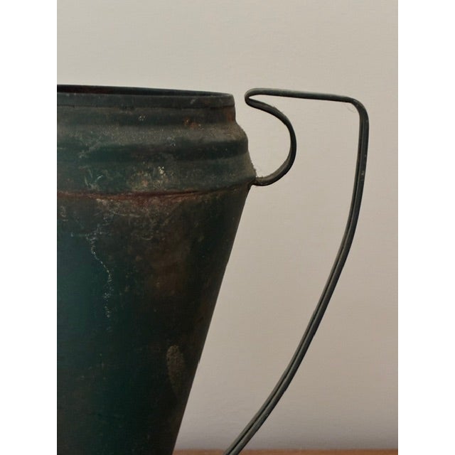 Classical Roman Pair of Vintage Florist's Urns For Sale - Image 3 of 6