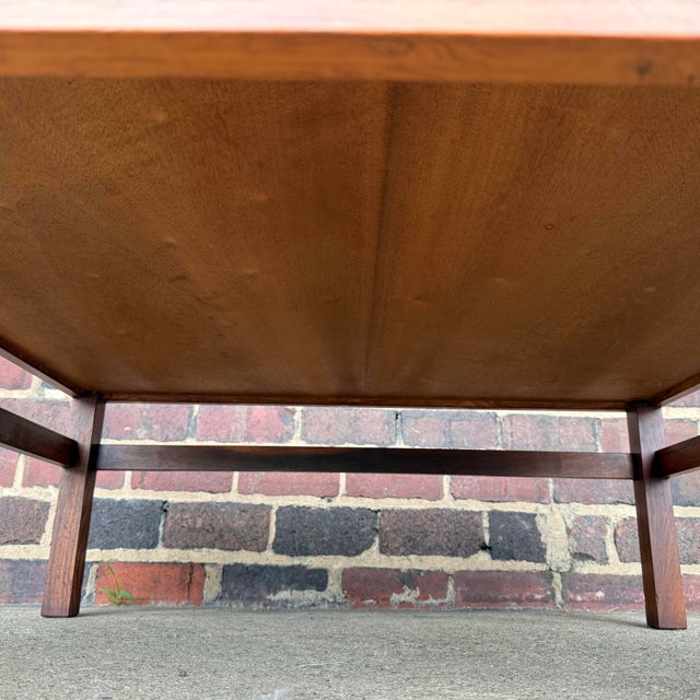 Tue Poulson Square Tile Top Coffee Table For Sale - Image 9 of 12
