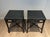 1970s Black Lacquered Faux-Bamboo Side Tables by Gasparucci - a Pair For Sale - Image 6 of 12