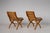 Set of 20th Century Swedish Grace Bare Wood Armchairs For Sale - Image 6 of 12
