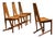 Dining Chairs by Søren Nissen and Ebbe Gehl for Seltz, France, 1980, Set of 4 For Sale